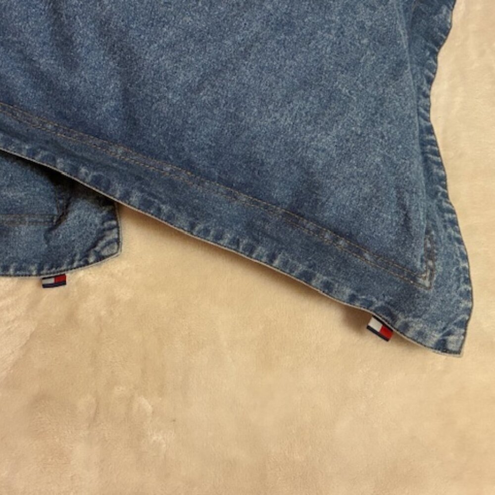 Classic Americana Denim Pillows - 6 Piece Set of Tommy Hilfiger Large Shams